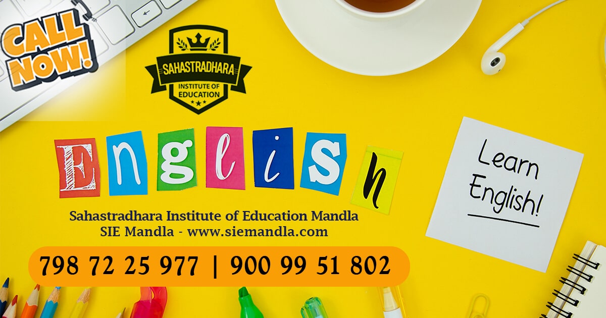 English Spoken Classes Institute Coaching in mandla